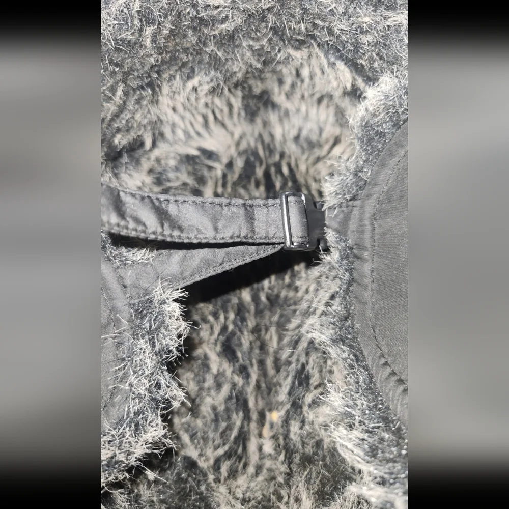 Faux Fur Lined Trapper Hat